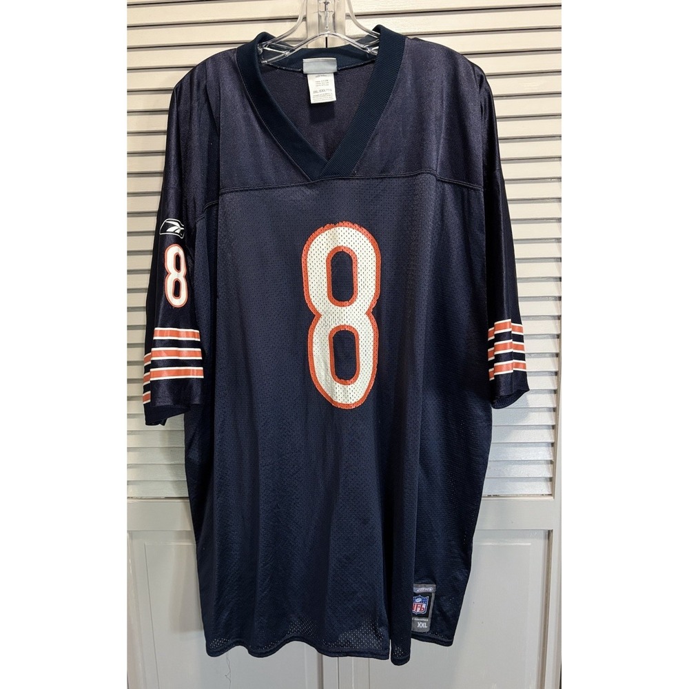Reebok NFL Chicago Bears #8 McNown Football Jersey Size 2XL Blue/Orange